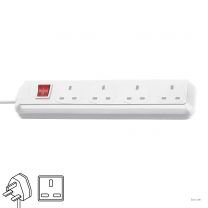 Brennenstuhl Eco-Line Extension Socket white