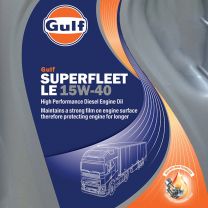 Gulf Oil Gulf Superfleet LE 15W40 - CI-4, 208 l drum