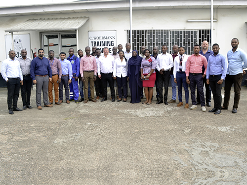 WABCO training at our training centre in Lagos