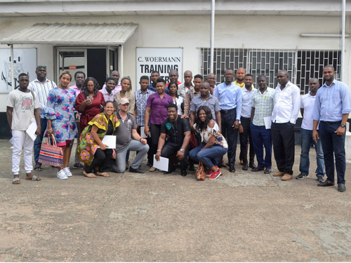 Participants of our Liqui Moly training 2019 at the training centre in Lagos