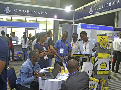 C. Woermann at Build Expo 2019 Our booth at Build Expo 2019