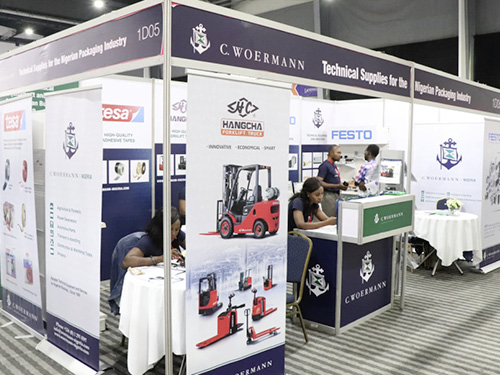 C. Woermann at the ProPak West Africa 2019 exhibition