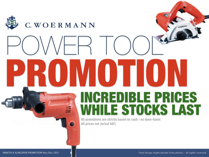 Power Tool Promotion