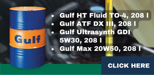 Gulf Oil barrels, 208 l, sales. Click here.