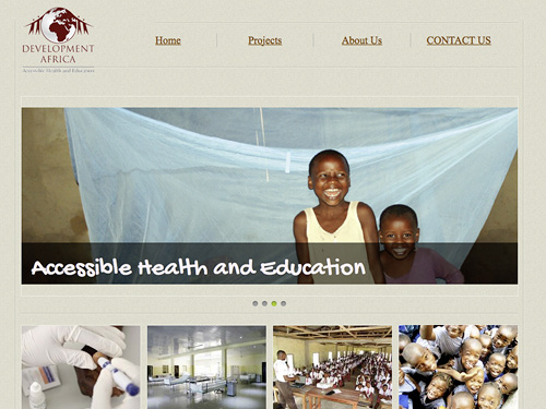 Development Africa web site